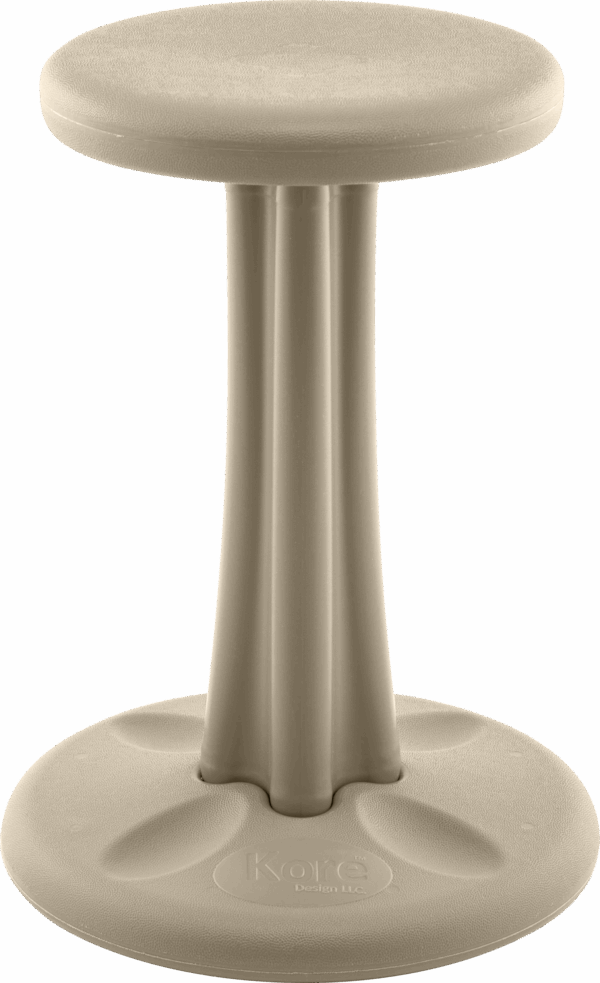 Kore Design™ Pre-Teen Wobble Chair 18.7", Sand Dollar