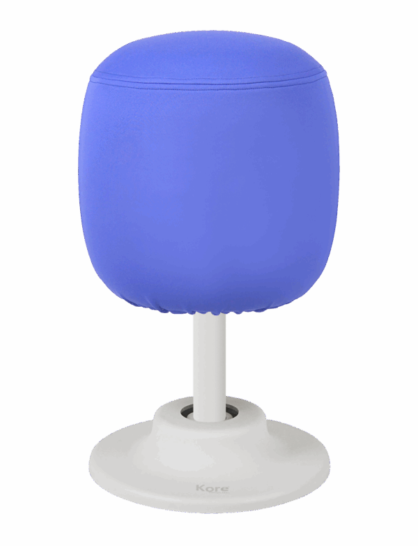 Kore Design™ Kids Adjustable Pivot Stool Tall (16.5” to 21”) Blue